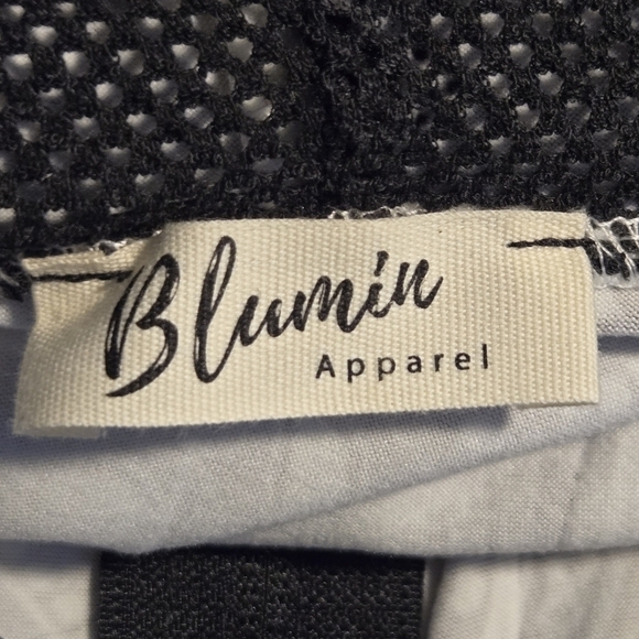 BLUMIN APARREL Women's Full Zip Hoodie Jacket Black & White Size 1XL NWOT - Picture 6 of 6